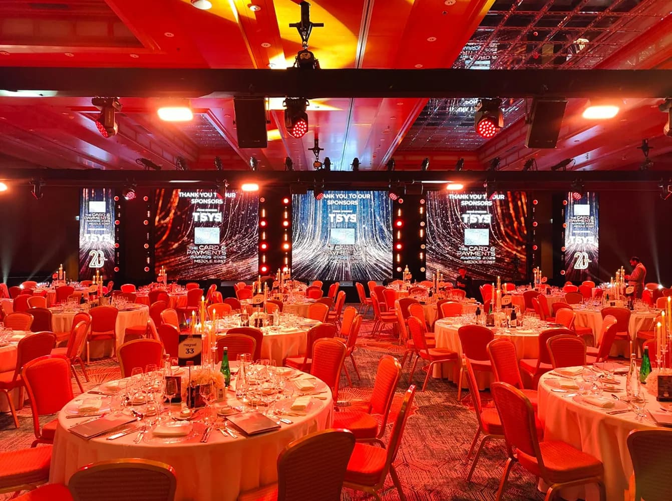Corporate conference production environment