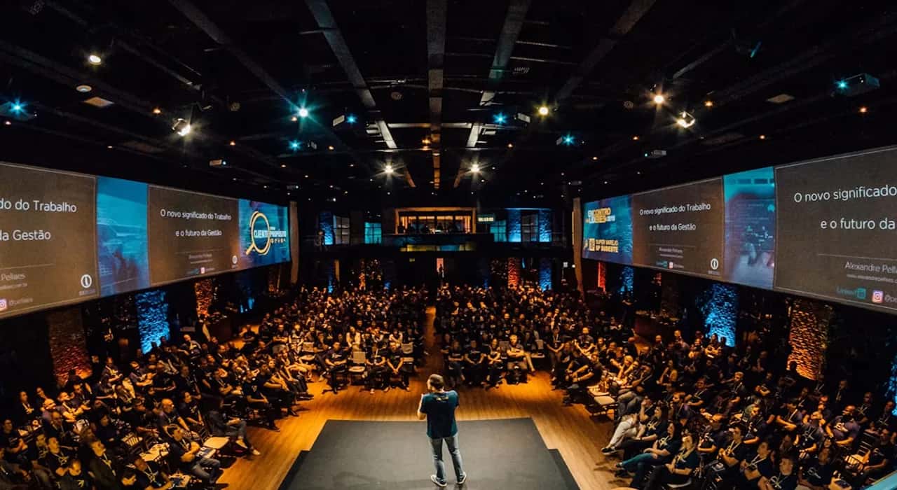 Large-scale live event production audience