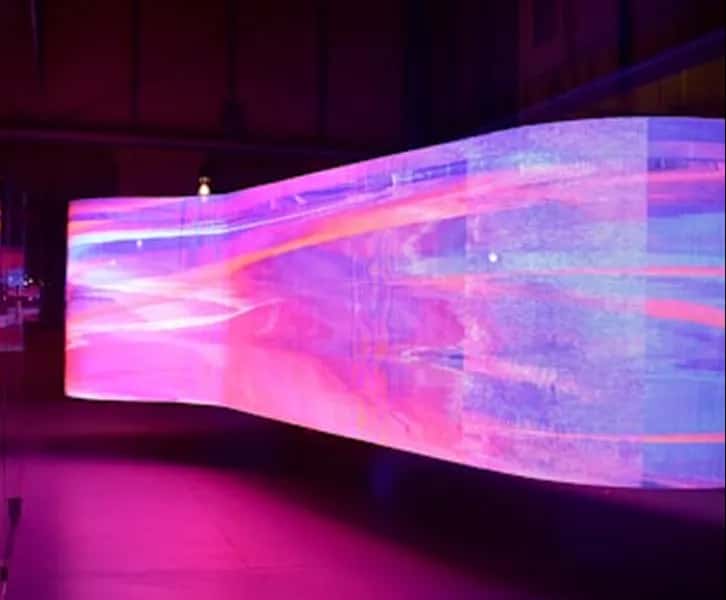 Venue setup and crew coordination for a live production