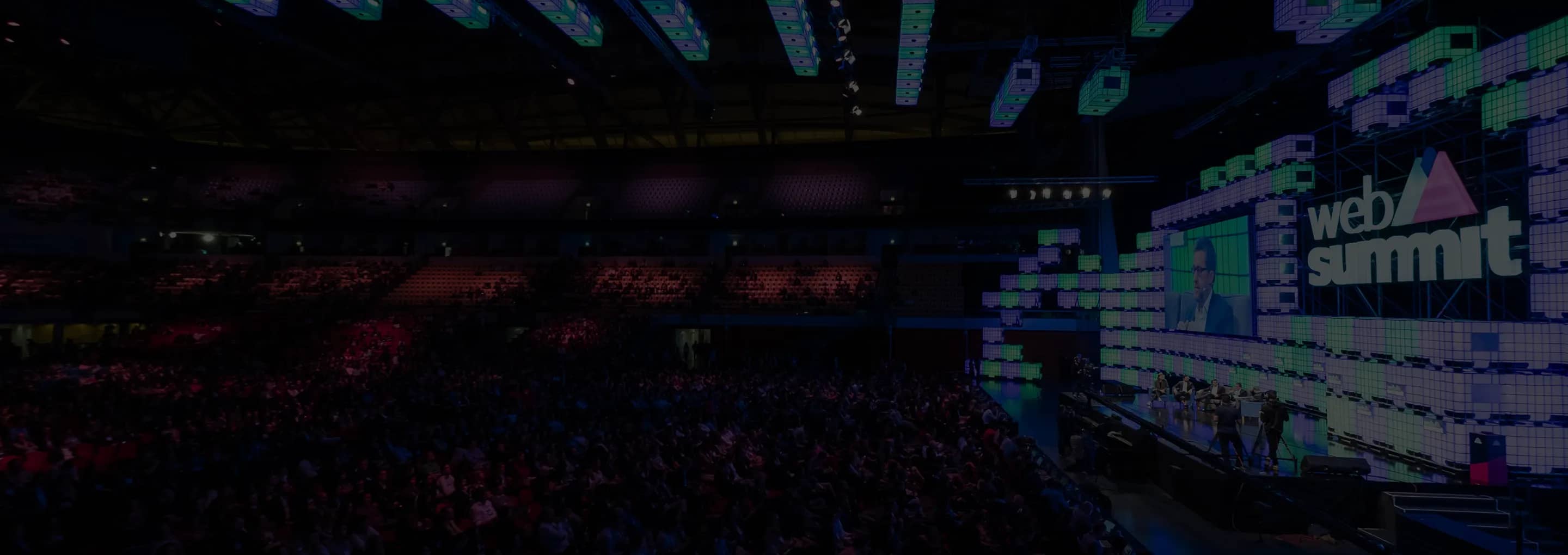 Live production environment with stage, audience, and technical control